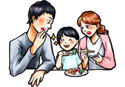 work throughのイラスト